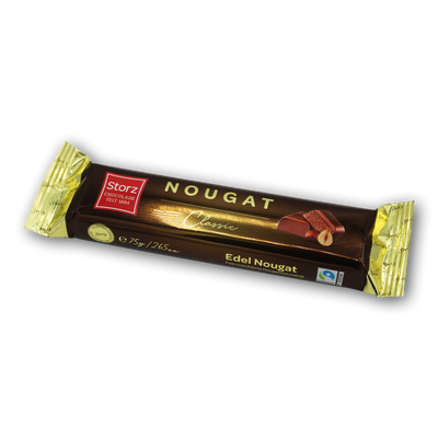 Nougat-Stange, 9 x 75g
