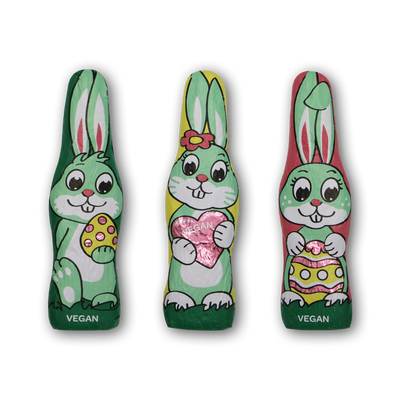 Vegane Relief Häschen, 40 x 12,5g